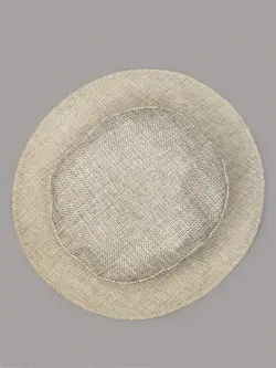 کلاه فدورا کنفی طوسی لبه 5 سانتی کد 7031