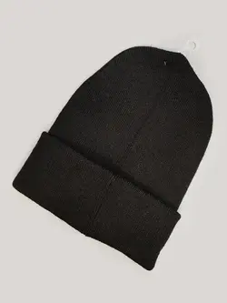 کلاه بافتنی مشکی طرح چشم کد 1637