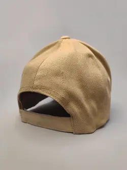 کلاه کپ NY کرم کتان کد 8380