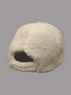 کلاه کپ سفید تدی طرح NY کد 2394