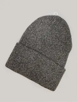 کلاه بافتنی ذغالی طرح Vans کد 7213