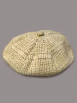 کلاه فرانسوی برت لطیف طرح خطی کد 4335