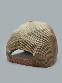 کلاه کپ کرم مدل BRTXN پشت توری کد 7807