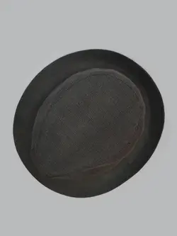 کلاه شاپو کتان طرح دار دور کمربندی کد 7944