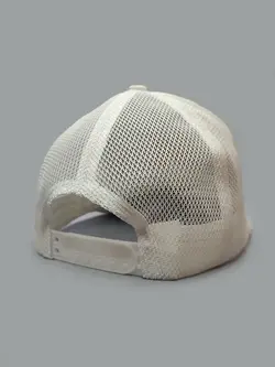کلاه کپ سفید پشت تور طرح NY کد 3122