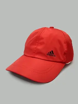 کلاه کپ شمعی قرمز adidas پشت سگکی کد 5172