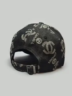 کلاه کپ کتان برند CHANEL اورجینال ذغالی کد 8886