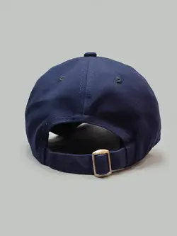 کلاه کپ سرمه ای کتان برند Polo کد 7636