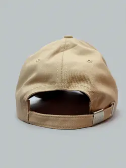 کلاه کپ کتان کرم مدل Fabio Fox کد 2446
