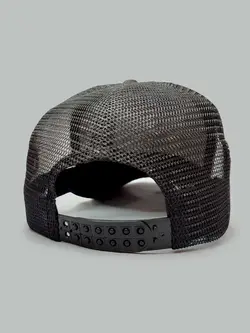 کلاه گورین مشکی طرح ریک مورتی RICK & MORTY کتان کد 5998