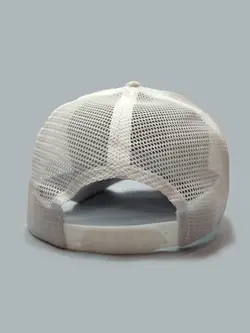 کلاه گورین سفید طرح طوطی توکان TUCAN کتان کد 2154