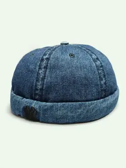 کلاه لئونی جین اورجینال آبی مدل NY کد 4217