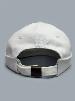 کلاه لئونی کتان سفید مدل Nike کد 7023
