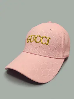 کلاه کپ گوچی GUCCI صورتی اورجینال کد 3997