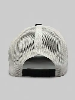 کلاه کپ پشت تور نقاب مخمل برند آدیداس مشکی سفید کد 8153