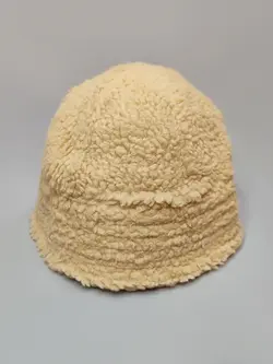 کلاه باکت مخروطی دو رو زرشکی کد 5997