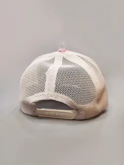 کلاه کپ سفید و صورتی Dior پشت تور کد 3155