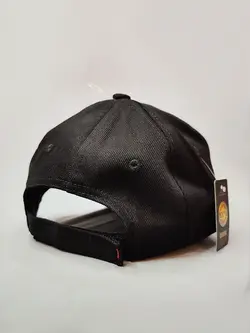 کلاه بیسبالی مشکی پرسینگ حلقه دار کد 5567