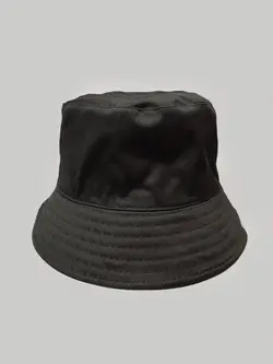 کلاه باکت بلک لایت مشکی دو رو کد 4367