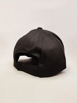 کلاه بیسبالی مشکی با طرح NY سفید کد 8862