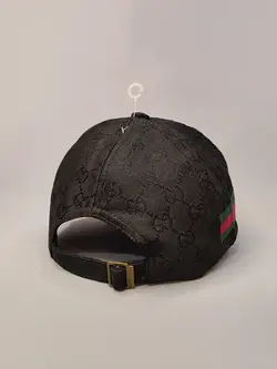 کلاه بیسبالی کتان Gucci مشکی کد 9603