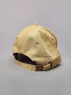 کلاه کپ Los Angeles کرم کتان کد 7177