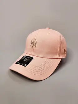 کلاه کپ NY صورتی پشت سگکی کد 7317