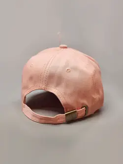 کلاه کپ NY صورتی پشت سگکی کد 7317