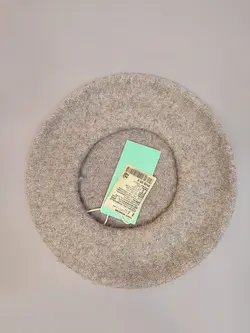 کلاه برت پشمی خارجی رنگ طوسی کد 4981