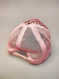 کلاه Fendi اکلیلی صورتی کد 3432