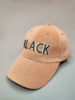 کلاه مخمل گلبهی کد 5814