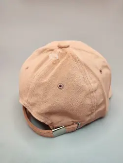 کلاه مخمل گلبهی کد 5814