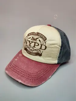 کلاه جین سه رنگ قابل تنظیم کد 3088