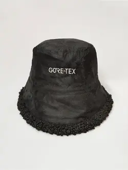 کلاه باکت دو رو مشکی گورتکس کد 8771