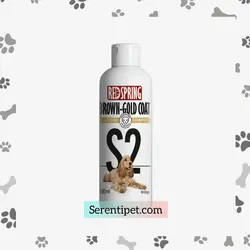 شامپو تخصصی مخصوص سگ مناسب موهای قهوه ای و طلایی (مدل S2)