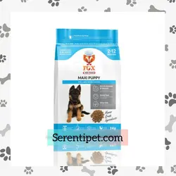غذای خشک توله سگ نژاد بزرگ ( ماکسی پاپی ) فاکس FOX وزن 3 کیلوگرم