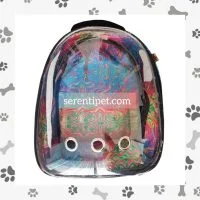 کوله پشتی حمل سگ و گربه ابعاد 24cm*30cm*40cm