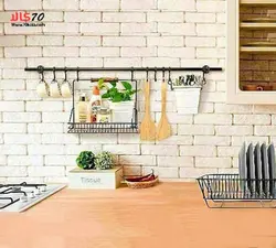 آویز استند دیواری آشپزخانه DELA 445 - فروشگاه اینترنتی 70کالا با تخفیفهای هیجان انگیز