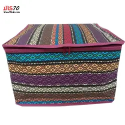 بقچه لباس طرح جاجیم سایز 1 کد J01 - فروشگاه اینترنتی 70کالا با تخفیفهای هیجان انگیز