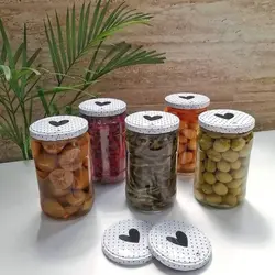 درب فلزی ظروف شیشه ای پک 6 عددی کد DG68 - فروشگاه اینترنتی 70کالا با تخفیفهای هیجان انگیز