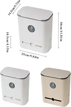 سطل کابینتی 2 درب Zw11 - فروشگاه اینترنتی 70کالا با تخفیفهای هیجان انگیز