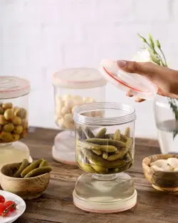 ظرف پنیر و ترشی دو حالته N222 - فروشگاه اینترنتی 70کالا با تخفیفهای هیجان انگیز