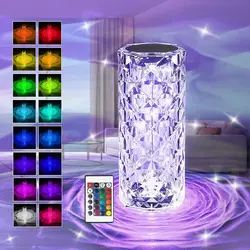 چراغ خواب رومیزی کریستال شارژی D5565 - فروشگاه اینترنتی 70کالا با تخفیفهای هیجان انگیز