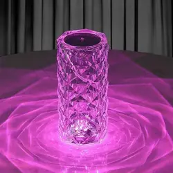 چراغ خواب رومیزی کریستال شارژی D5565 - فروشگاه اینترنتی 70کالا با تخفیفهای هیجان انگیز