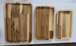 ظرف پذیرایی چوبی و رولت خوری LUX - فروشگاه اینترنتی 70کالا با تخفیفهای هیجان انگیز