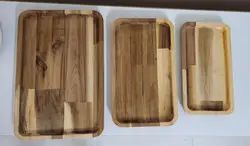 ظرف پذیرایی چوبی و رولت خوری LUX - فروشگاه اینترنتی 70کالا با تخفیفهای هیجان انگیز