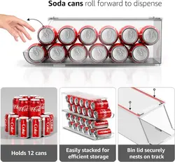 نظم دهنده قوطی نوشابه یخچالی L638 - فروشگاه اینترنتی 70کالا با تخفیفهای هیجان انگیز