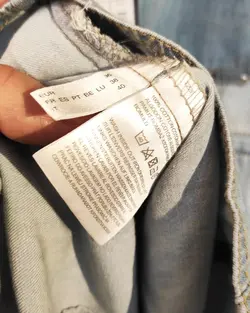 شومیز جین وارداتی عمده code-zc0835 YASSICA c&amp;A