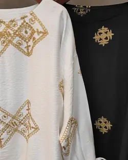 تونیک خامه دوزی کرسبو code-zc0813