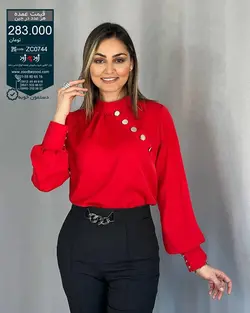 شومیز عمده الیزه شیک code-zc0744